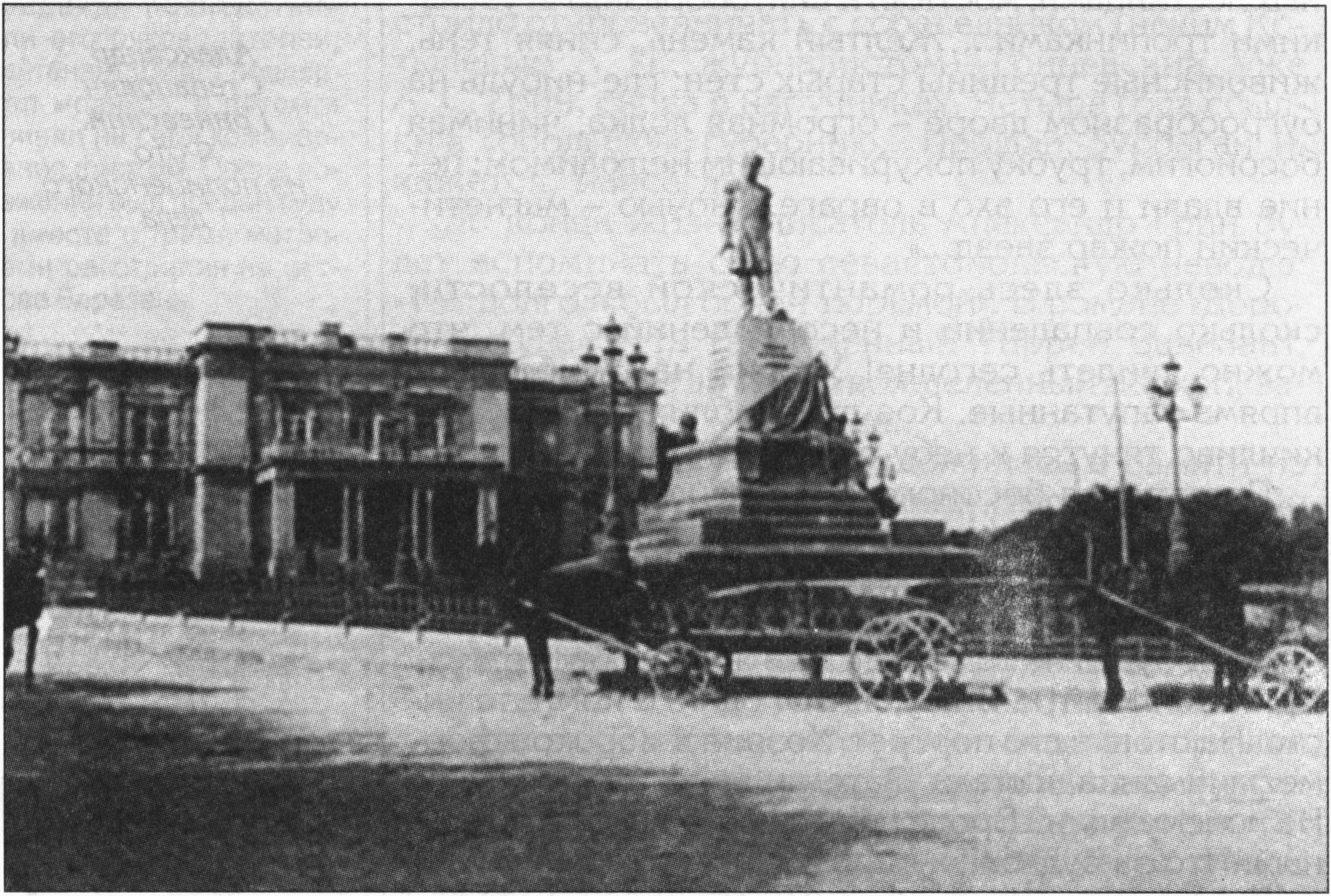 Севастополь. Памятник Нахимову. Фото конца XIX века