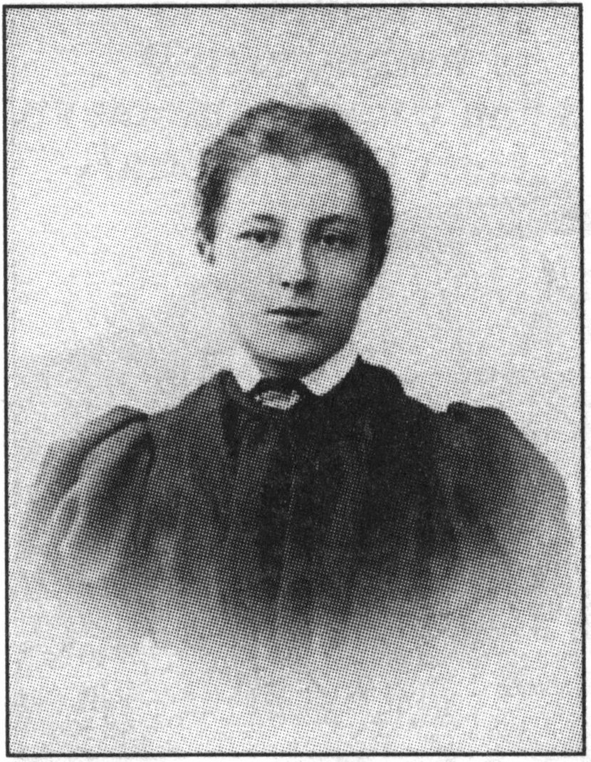 Вера Абрамова, первая жена А. Грина. Фото 1899года
