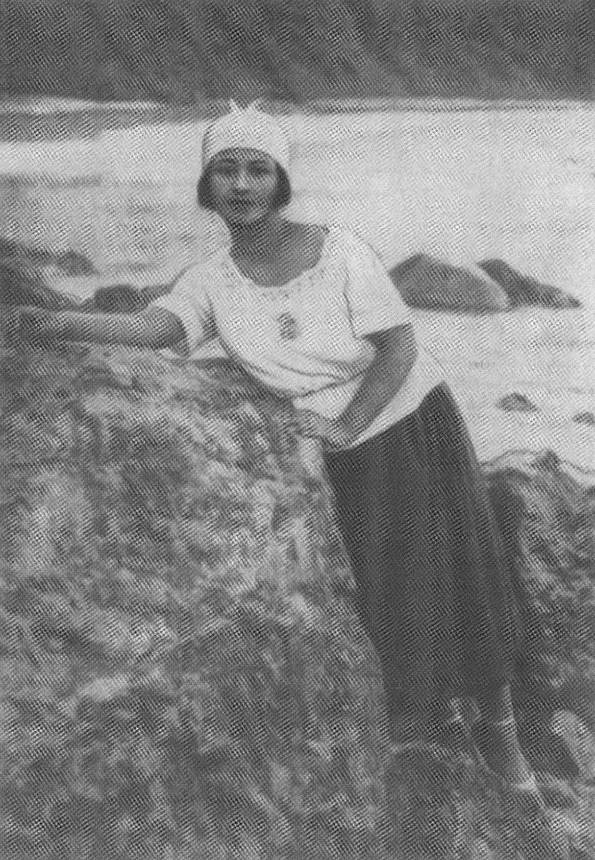 Мария Сергеевна Алонкина. Крым. 1923 г.