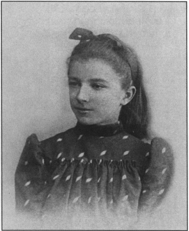 Вера Абрамова (Калицкая). Петербург, ок. 1892 г. ФЛММГ. Публикуется впервые