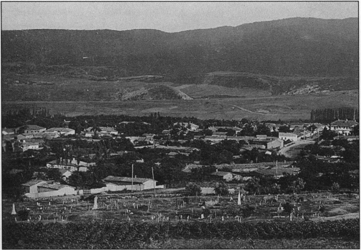Панорама Старого Крыма. Фото 1920-х гг.