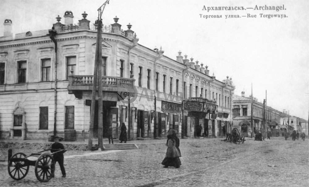 Адреса в Архангельской губернии (1910—1912)